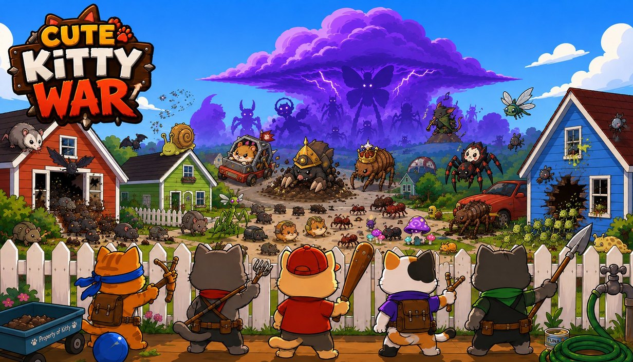 Key art with logo